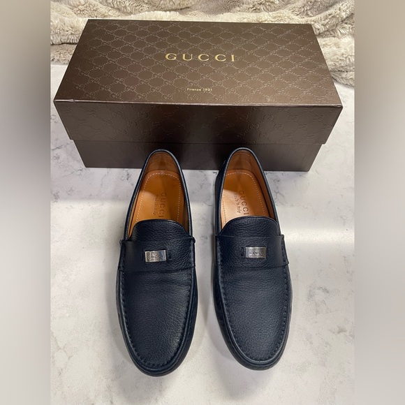 Men’s Gucci Classic Logo Driver - Picture 1 of 10